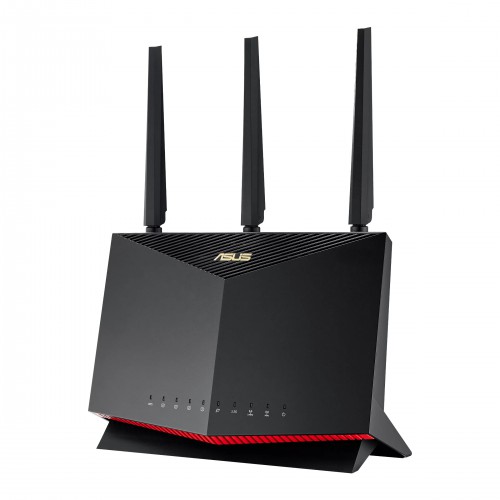 ASUS RT-AX86U Pro trådløs ruter Gigabit Ethernet Dobbelbånd (2.4 GHz / 5 GHz) Sort