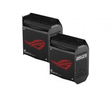 ASUS ROG Rapture GT6 (B-2-PK) Tri-band (2.4 GHz / 5 GHz / 5 GHz) Wi-Fi 6 (802.11ax) Sort 4 Innvendig lys