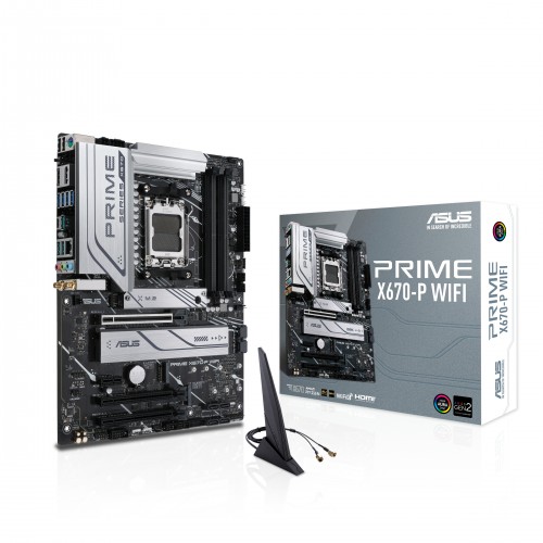 ASUS PRIME X670-P WIFI AMD X670 Sokkel AM5 ATX