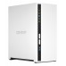 QNAP TS-233 datalagringsserver NAS Mini Tower Ethernet/bredbåndsforbindelse Hvit Cortex-A55