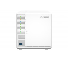 QNAP TS-364 NAS Tower Intel® Celeron® N5095 8 GB QNAP Turbo System Hvit