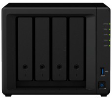 Synology DiskStation DS423+ datalagringsserver NAS Rack (8U) Ethernet/bredbåndsforbindelse Sort J4125