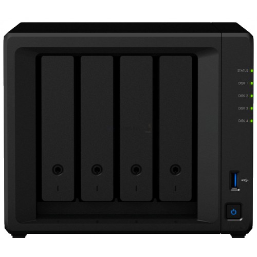 Synology DiskStation DS423+ datalagringsserver NAS Rack (8U) Ethernet/bredbåndsforbindelse Sort J4125