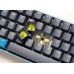 Ducky One 3 Daybreak Mini tastatur Spilling USB Tysk Sort, Blå, Grønn