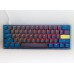 Ducky One 3 Daybreak Mini tastatur Spilling USB Tysk Sort, Blå, Grønn