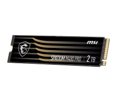 MSI SPATIUM M480 PRO PCIE 4.0 NVME M.2 2TB intern halvlederstasjon PCI Express 4.0 3D NAND