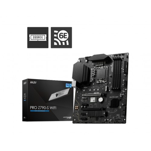 MSI PRO Z790-S WIFI hovedkort Intel Z790 LGA 1700 ATX
