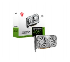 MSI VENTUS GeForce RTX 4060 2X WHITE 8G OC NVIDIA 8 GB GDDR6