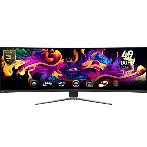 MSI MPG 491CQPDE QD-OLED PC-skjerm 124,5 cm (49