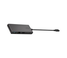 ASUS Dock 4K Koblet med ledninger (ikke trådløs) USB 3.2 Gen 2 (3.1 Gen 2) Type-C Sort