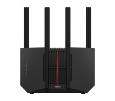 ASUS RT-BE92U trådløs ruter 10 Gigabit Ethernet Tre-båndsfrekvens (2,4 GHz / 5 GHz / 6 GHz) Sort