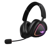 ASUS ROG DELTA II Hodesett Ledning & Trådløs Hodebånd Spilling USB Type-C Bluetooth Sort