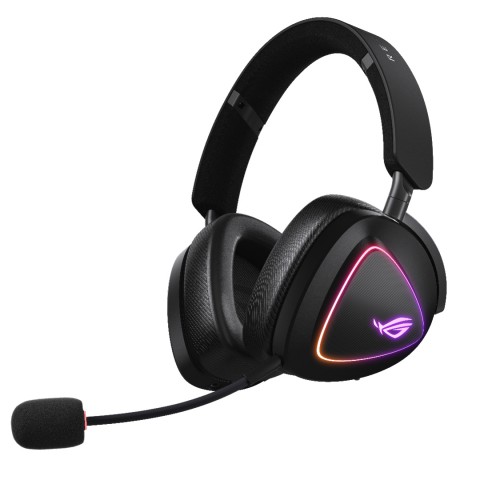 ASUS ROG DELTA II Hodesett Ledning & Trådløs Hodebånd Spilling USB Type-C Bluetooth Sort