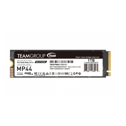 Team Group MP44L TM8FPW001T0C101 intern halvlederstasjon 1 TB M.2 PCI Express 4.0 NVMe