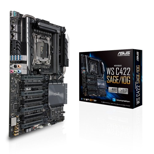 ASUS WS C422 SAGE/10G Intel® C422 LGA 2066 (Socket R4) CEB