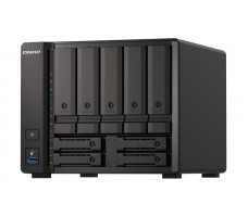 QNAP TS-H973AX NAS Tower Ethernet/bredbåndsforbindelse Sort V1500B