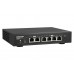 QNAP QSW-2104-2T nettverkssvitsj Uhåndtert 2.5G Ethernet (100/1000/2500) Sort