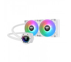 Thermaltake TH240 V2 ARGB Prosessor Væskekjølesett 24 cm Hvit 1 stykker