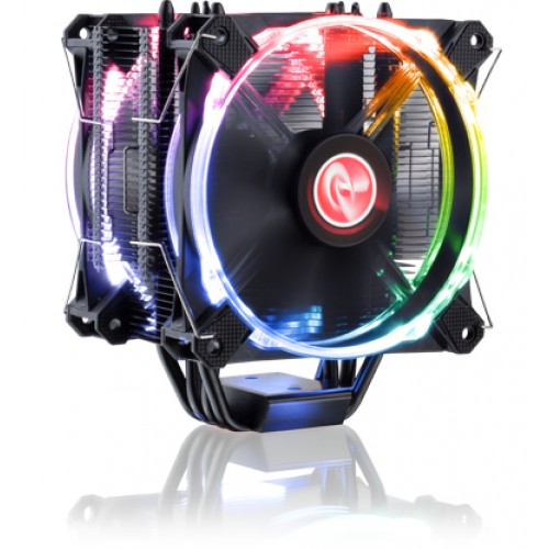 RAIJINTEK LETO PRO RGB Prosessor Luftkjøler 12 cm Sort 1 stykker