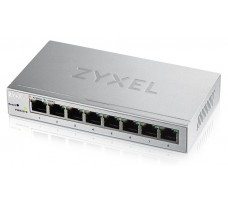 Zyxel GS1200-8 Håndtert Gigabit Ethernet (10/100/1000) Sølv