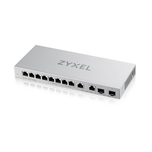 Zyxel XGS1010-12-ZZ0102F nettverkssvitsj Uhåndtert Gigabit Ethernet (10/100/1000) Grå