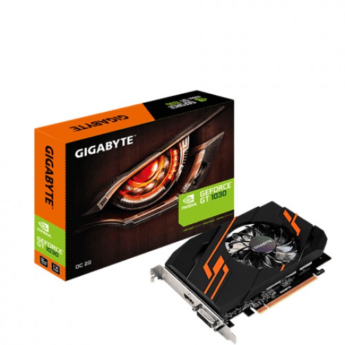 Gigabyte GV-N1030OC-2GI grafikkort NVIDIA GeForce GT 1030 2 GB GDDR5