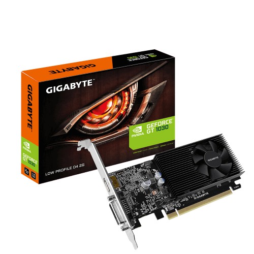 Gigabyte GV-N1030D4-2GL grafikkort NVIDIA GeForce GT 1030 2 GB GDDR4