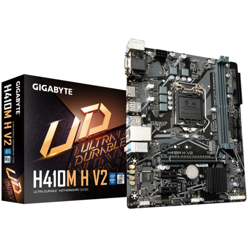 GIGABYTE H410M H V2 hovedkort Intel H410 LGA 1200 (Socket H5) Micro ATX