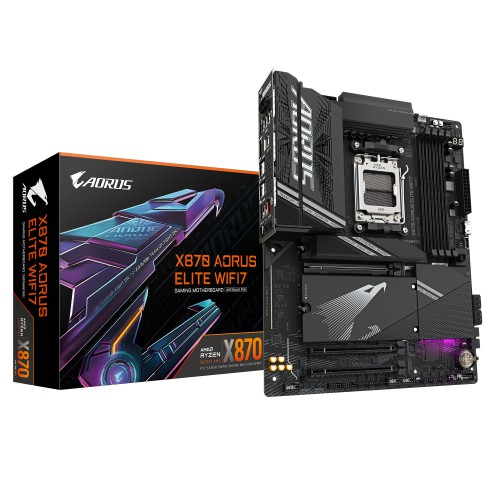 GIGABYTE X870 A ELITE WIFI7 hovedkort AMD X870 Sokkel AM5 ATX