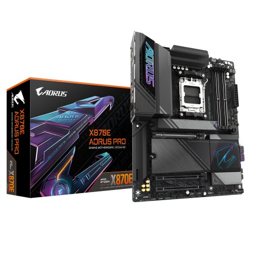 GIGABYTE X870E AORUS PRO hovedkort AMD X870E Sokkel AM5 ATX