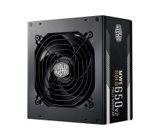 Cooler Master MWE Gold 650 - V2 Full Modular strømforsyningsenhet 650 W 24-pin ATX ATX Sort