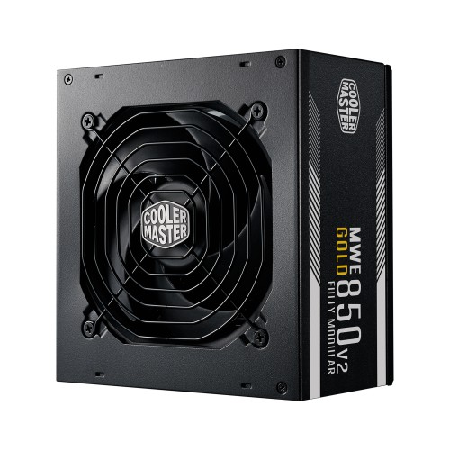 Cooler Master MWE Gold 850 - V2 Full Modular strømforsyningsenhet 850 W 24-pin ATX ATX Sort