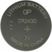 GP Batteries Lithium Cell Lithium CR2430 - 1 Engangsbatteri