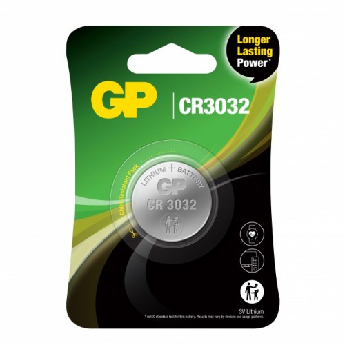 GP Batteries Lithium CR3032 Engangsbatteri Lithium-Manganese Dioxide (LiMnO2)