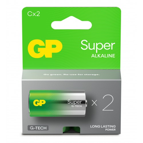 GP Batteries Super Alkaline GP14A Engangsbatteri C, LR14 Alkalinsk