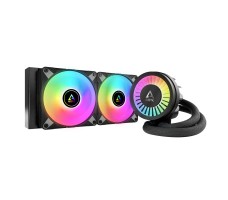 ARCTIC Liquid Freezer III 280 A-RGB Prosessor Alt-i-ett væskekjøler 14 cm Sort 1 stykker