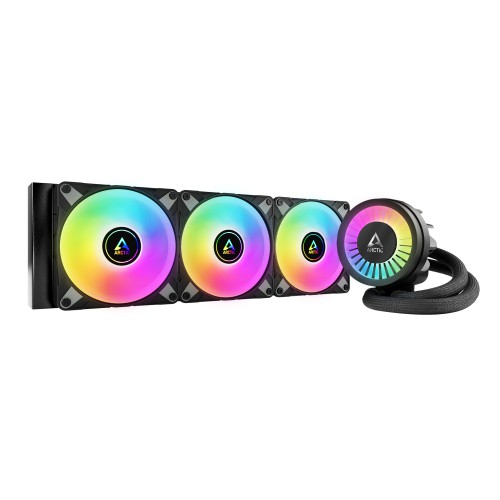 ARCTIC Liquid Freezer III 360 A-RGB Prosessor Alt-i-ett væskekjøler 12 cm Sort 1 stykker