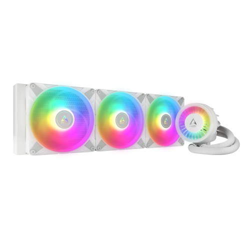 ARCTIC Liquid Freezer III 420 A-RGB Prosessor Alt-i-ett væskekjøler 14 cm Hvit 1 stykker