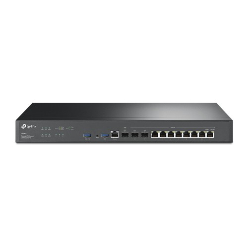 TP-Link Omada ER8411 Kabelruter Gigabit Ethernet Sort