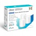 TP-Link Deco X50 (3-pack) Dobbelbånd (2.4 GHz / 5 GHz) Wi-Fi 6 (802.11ax) Hvit Innvendig lys