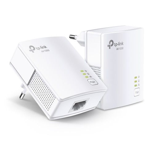 TP-Link TL-PA717KIT 1000 Mbit/s Ethernet/bredbåndsforbindelse Hvit 2 stykker