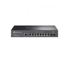 TP-Link Omada SG3210X-M2 nettverkssvitsj Håndtert L2+ 2.5G Ethernet (100/1000/2500) 1U Sort