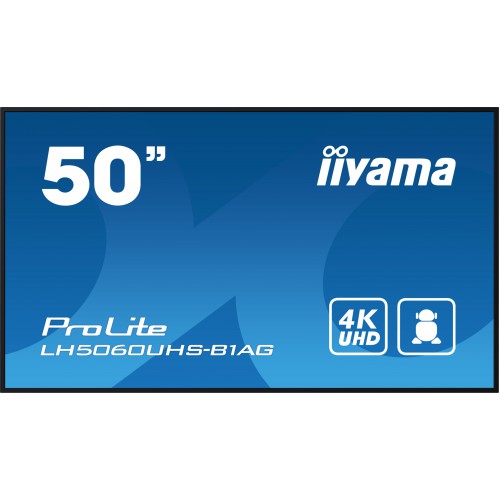 iiyama LH5060UHS-B1AG informasjonsskjerm Digitalt A-brett 125,7 cm (49.5