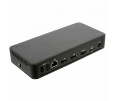 Targus DOCK460EUZ laptop-dokkingstasjon og portreplikator Koblet med ledninger (ikke trådløs) USB4 Sort