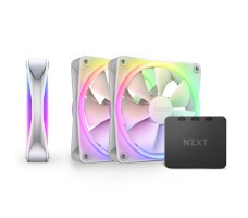 NZXT F120 RGB DUO Triple Pack PC-kjølevifte Vifte 12 cm Hvit 3 stykker