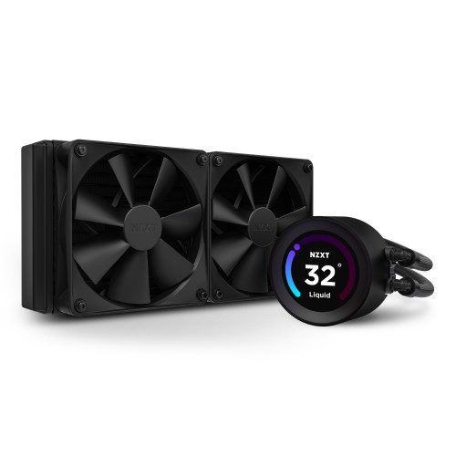 NZXT Kraken Elite 240 Prosessor Alt-i-ett væskekjøler 12 cm Sort 1 stykker