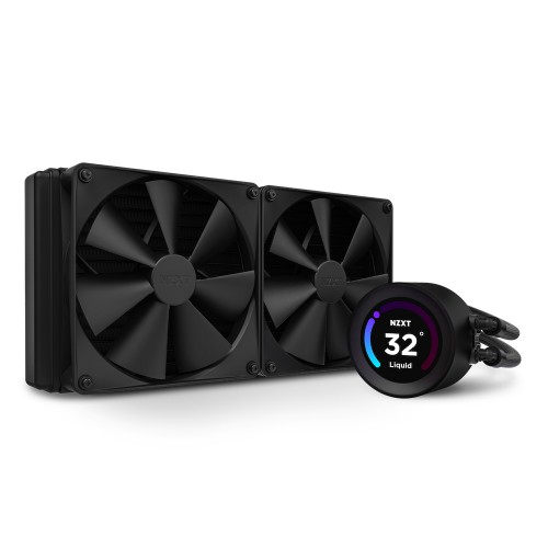 NZXT Kraken Elite 280 Prosessor Alt-i-ett væskekjøler 14 cm Sort