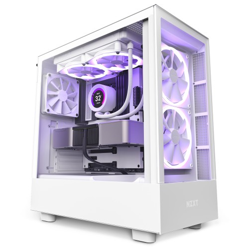 NZXT H5 Elite Midi Tower Hvit