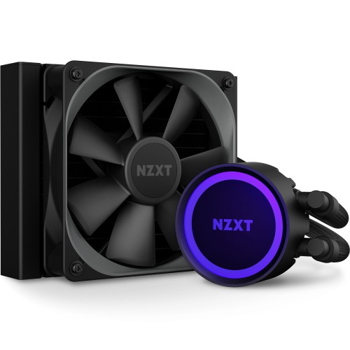 NZXT Kraken 120 Prosessor Alt-i-ett væskekjøler 12 cm Sort