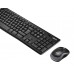 Logitech Wireless Combo MK270 tastatur Mus inkludert RF kabel-fri QWERTY Nordisk Sort